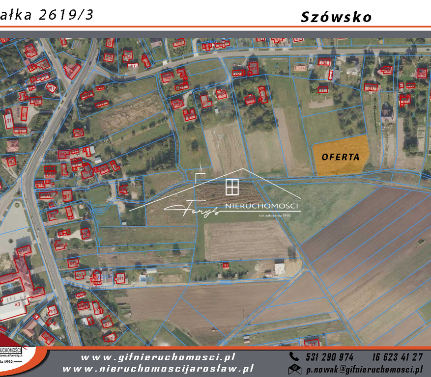 Podkarpackie. Szówsko. Sprzedaż działek