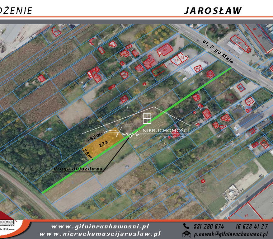 Podkarpackie. Jarosław. Sprzedaż działek