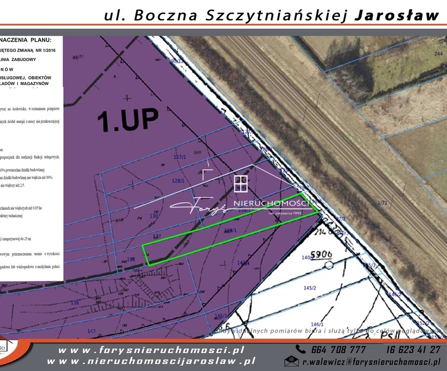 Podkarpackie. Jarosław. Sprzedaż działek