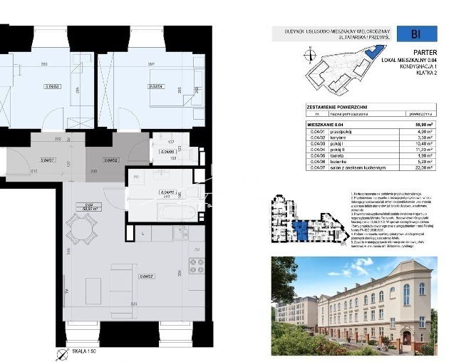 Wyjątkowy apartament 58,9m w zabytkowej kamienicy na Starym Mieście w Przemyślu