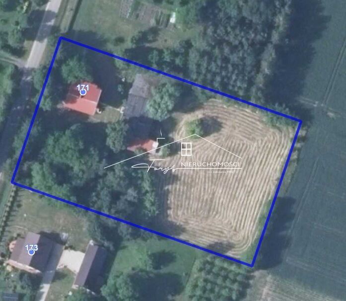 Dom z dużą działką i zabudowaniami gospodarczymi  Łazy, gm. Radymno, idealny pod działalność