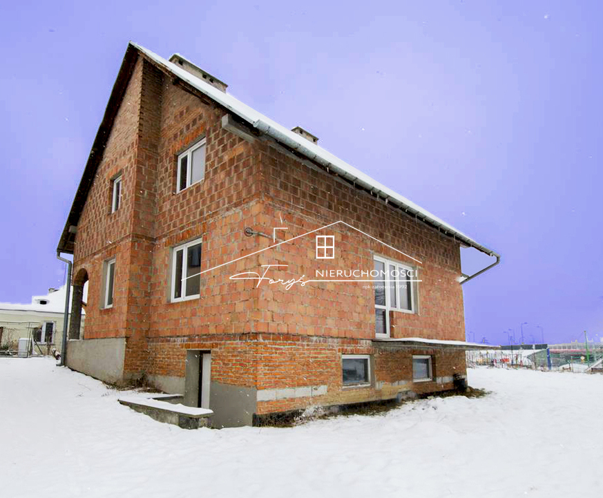 Dom jednorodzinny w stanie surowym zamkniętym na sprzedaż  Jarosław, ul. Przygrodzie, działka 9,56a