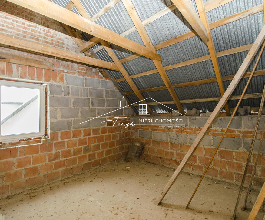 Dom jednorodzinny w stanie surowym zamkniętym na sprzedaż  Jarosław, ul. Przygrodzie, działka 9,56a