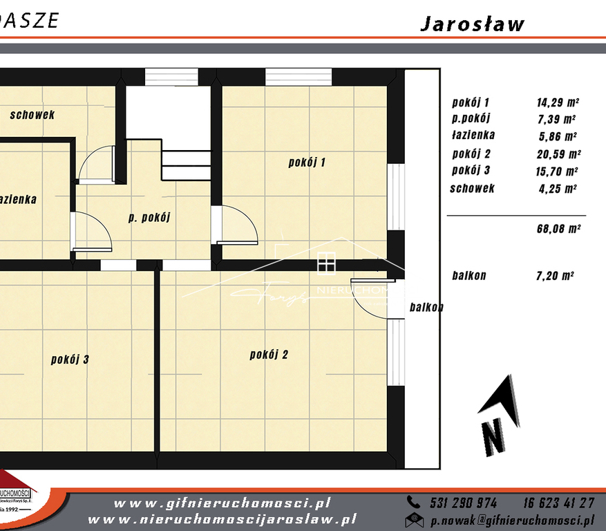 Dom jednorodzinny w stanie surowym zamkniętym na sprzedaż  Jarosław, ul. Przygrodzie, działka 9,56a
