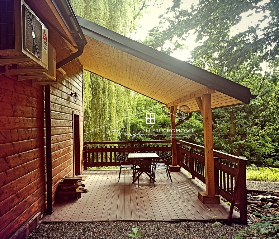 Wapowce  stylowy dom z tarasem w zaciszu Doliny Sanu