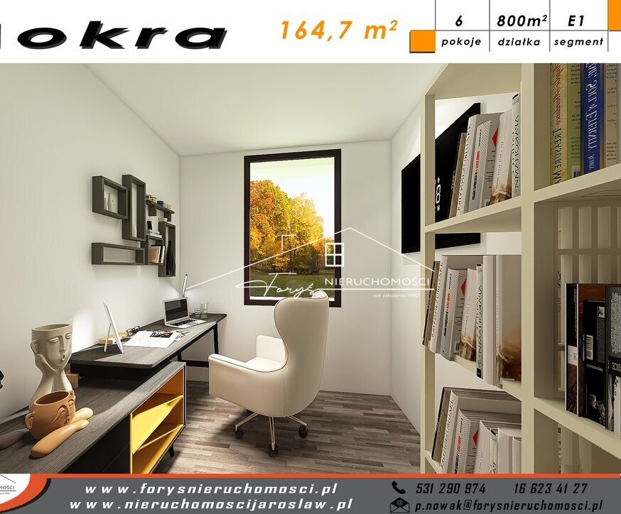 Nowoczesne domy w zabudowie bliźniaczej na sprzedaż  Mokra, 164m, 2-stanowiskowy garaż