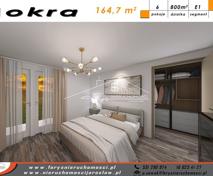 Nowoczesne domy w zabudowie bliźniaczej na sprzedaż  Mokra, 164m, 2-stanowiskowy garaż