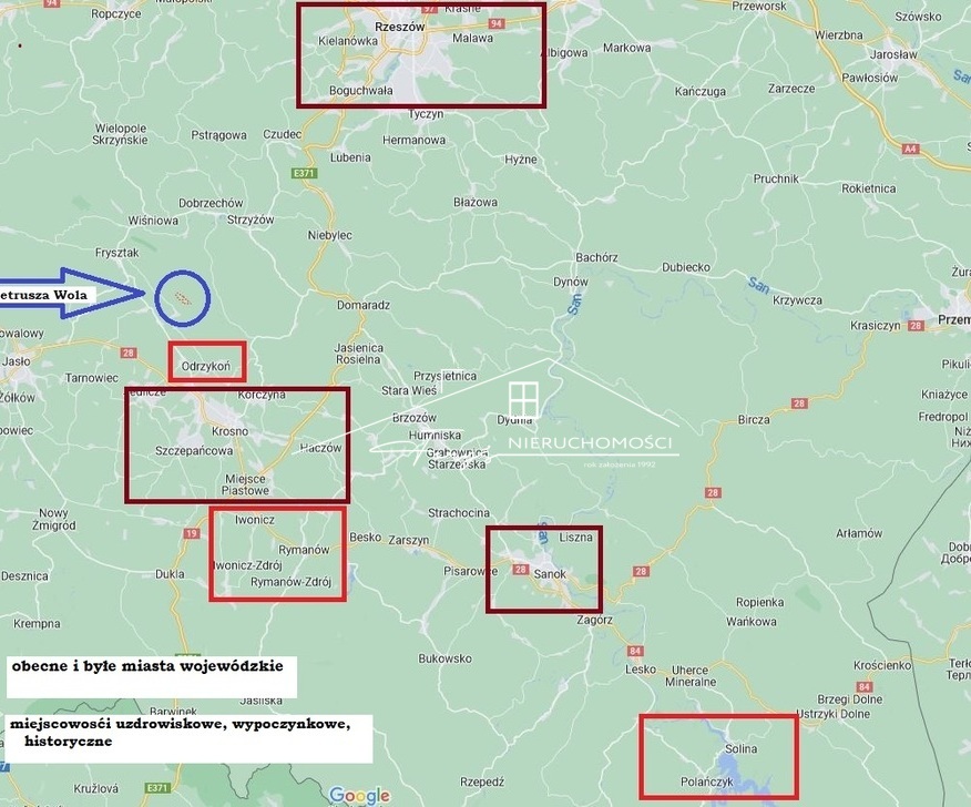 Unikalna działka 7,07 ha w sercu Podkarpacia  Pietrusza Wola, idealna pod agroturystykę i rekreację