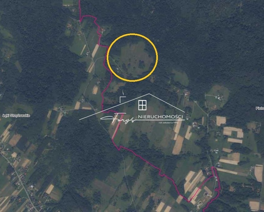 Unikalna działka 7,07 ha w sercu Podkarpacia  Pietrusza Wola, idealna pod agroturystykę i rekreację