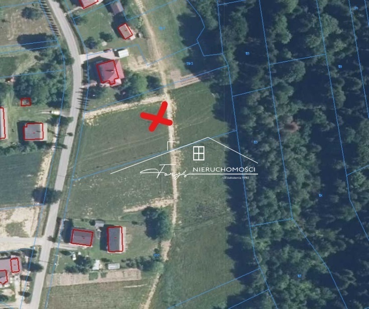 Działka budowlana 35 arów na sprzedaż  Babice Połanki, gmina Krzywcza, przy lesie