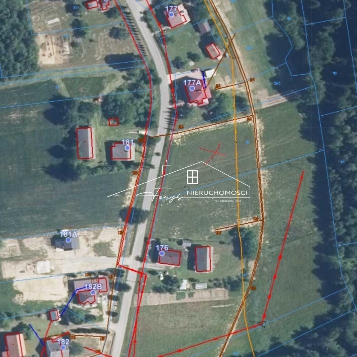 Działka budowlana 35 arów na sprzedaż  Babice Połanki, gmina Krzywcza, przy lesie
