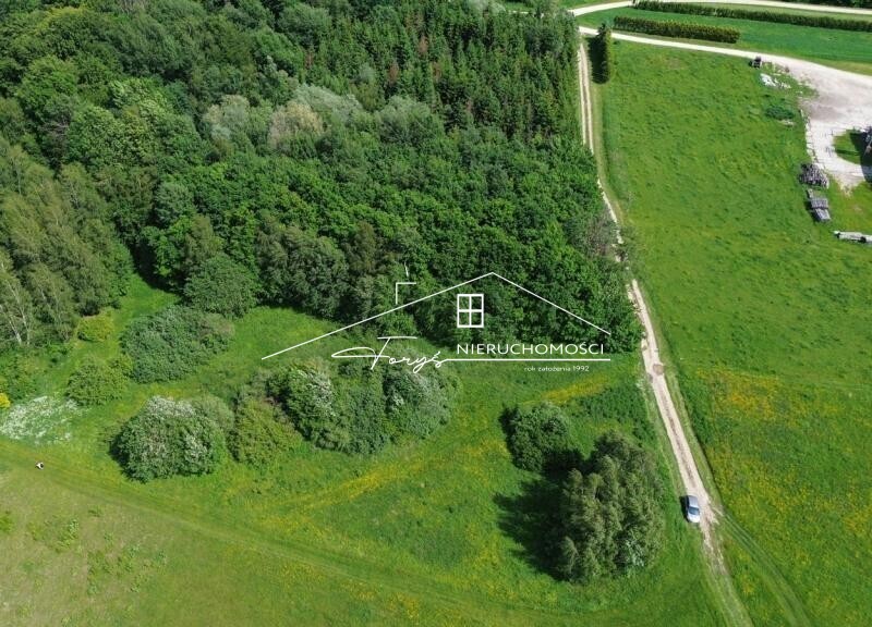 Atrakcyjna działka 46 arów pod lasem  Borownica, gm. Bircza, z warunkami zabudowy