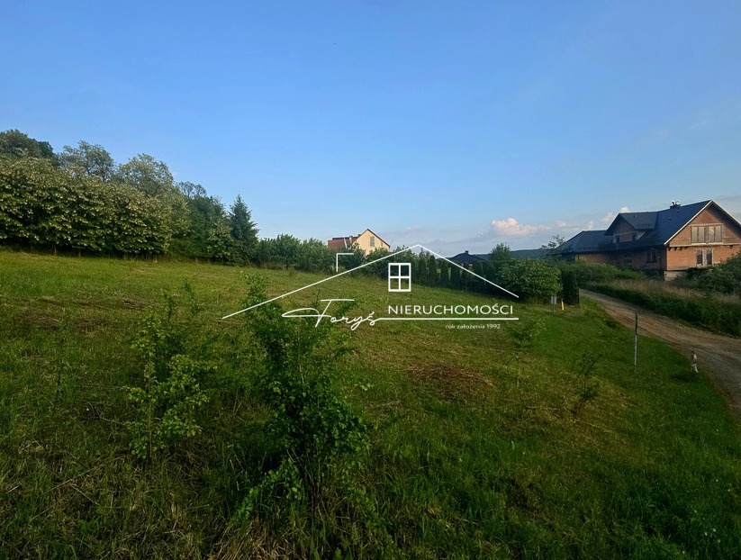 Widokowa działka budowlana 14,07a z projektem  Ostrów k. Przemyśla, obniżka ceny
