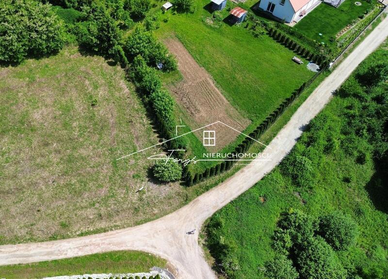 Widokowa działka budowlana 14,07a z projektem  Ostrów k. Przemyśla, obniżka ceny