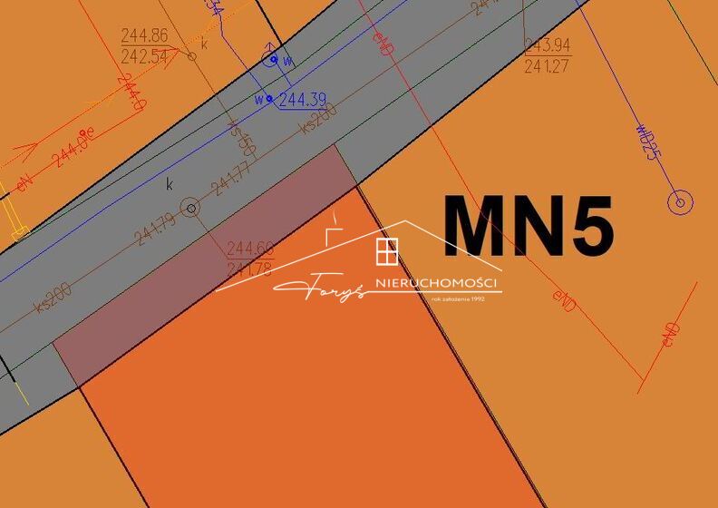 Działka budowlana w pełni uzbrojona, gotowa pod Twoją wymarzoną inwestycję.