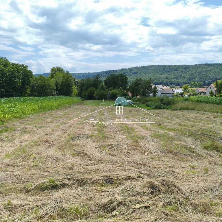 Działka w otoczeniu przyrody, a jednocześnie z dobrym dojazdem.