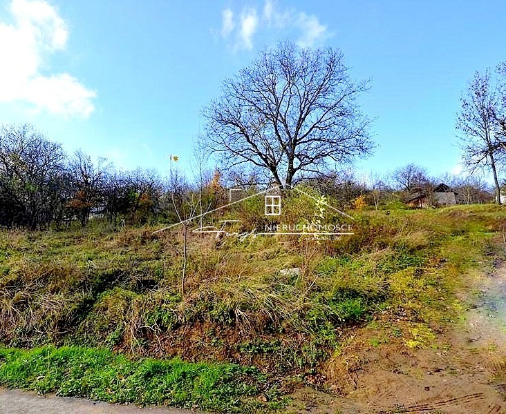Działka budowlana 20 arów  Świebodna, gm. Pruchnik, widok na Pogórze