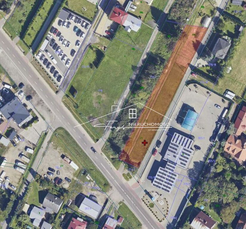 Działka 15 arów przy DW884  Ostrów kPrzemyśla, idealna pod inwestycję