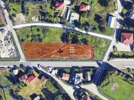 Działka komercyjna 2300m w Buszkowiczkach  bezpośrednio przy drodze powiatowej