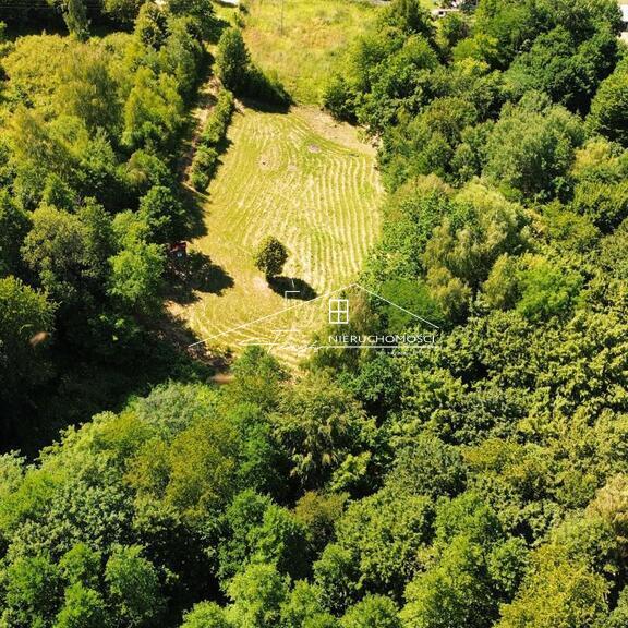 Działka rolno-budowlana z warunkami zabudowy i lasem w Dybawce, ul. Wesoła