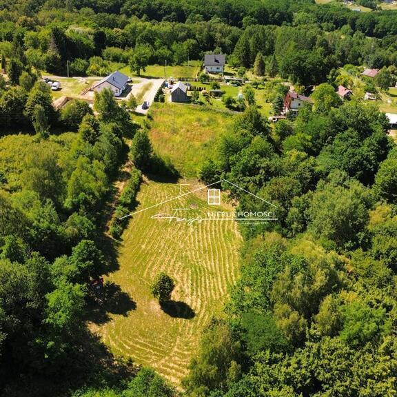 Działka rolno-budowlana z warunkami zabudowy i lasem w Dybawce, ul. Wesoła