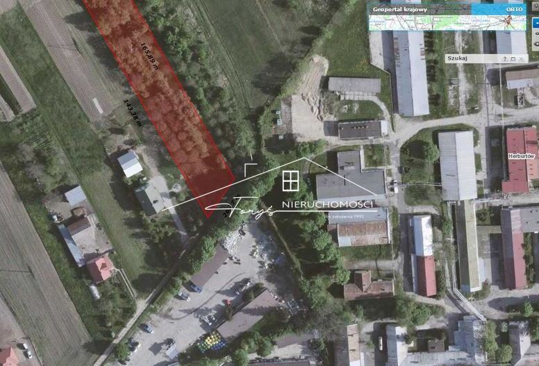 Działka budowlana 92 ary na sprzedaż  Przemyśl, ul. Cegielniana