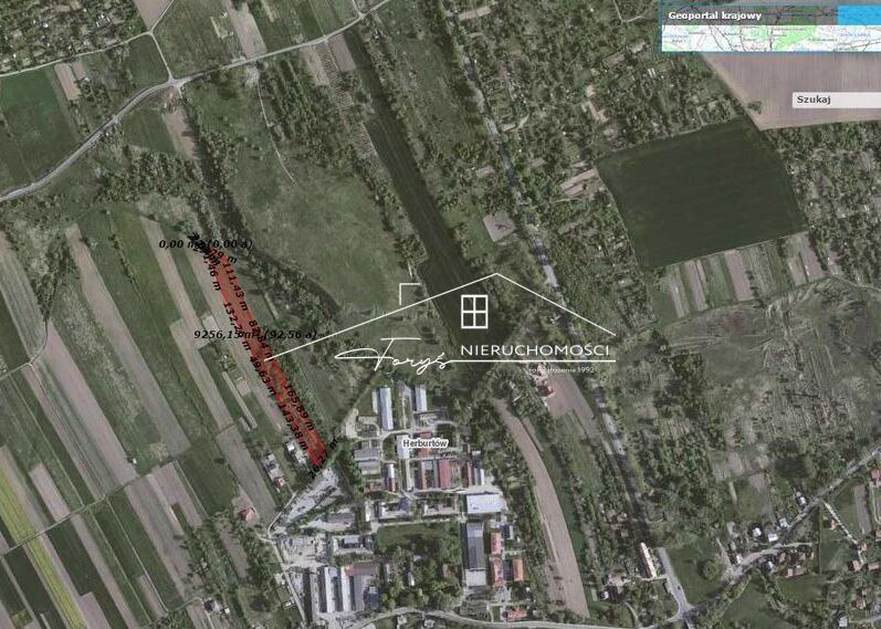 Działka budowlana 92 ary na sprzedaż  Przemyśl, ul. Cegielniana