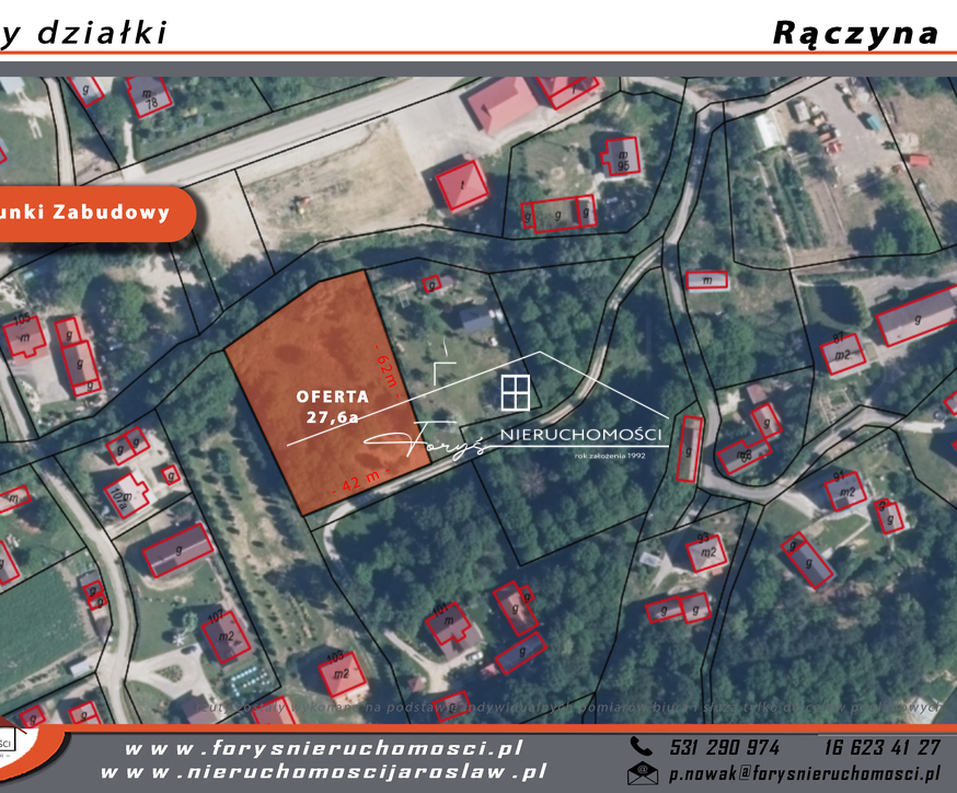 Zadzwoń i umów się na prezentację działki w Rączynie z naszym pośrednikiem.