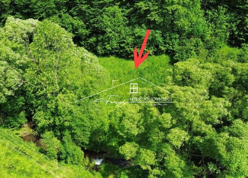 Działka rekreacyjna 30 arów pod lasem w Leszczawce  idealna na domek letniskowy