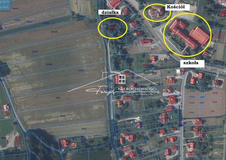 Działka budowlana 600m z pozwoleniem na budowę  Rokietnica, malownicza okolica