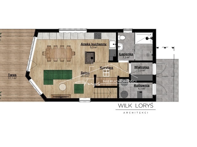 Działka budowlana 600m z pozwoleniem na budowę  Rokietnica, malownicza okolica