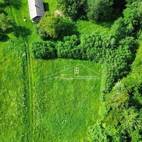 Działka 50 arów z warunkami zabudowy  Huta Brzuska, gmina Bircza