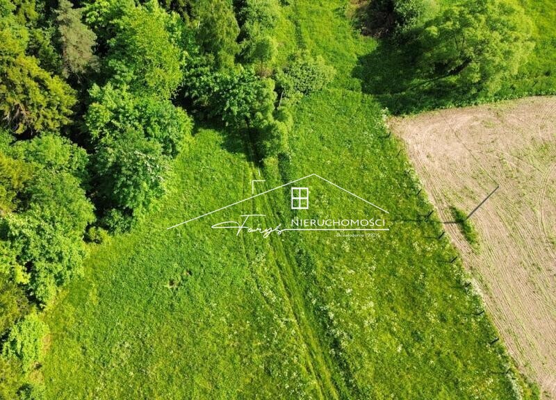 Działka 50 arów z warunkami zabudowy  Huta Brzuska, gmina Bircza