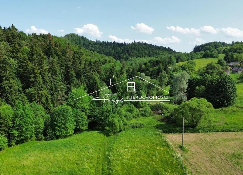 Działka 50 arów z warunkami zabudowy  Huta Brzuska, gmina Bircza