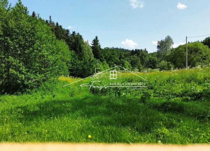 Działka 50 arów z warunkami zabudowy  Huta Brzuska, gmina Bircza