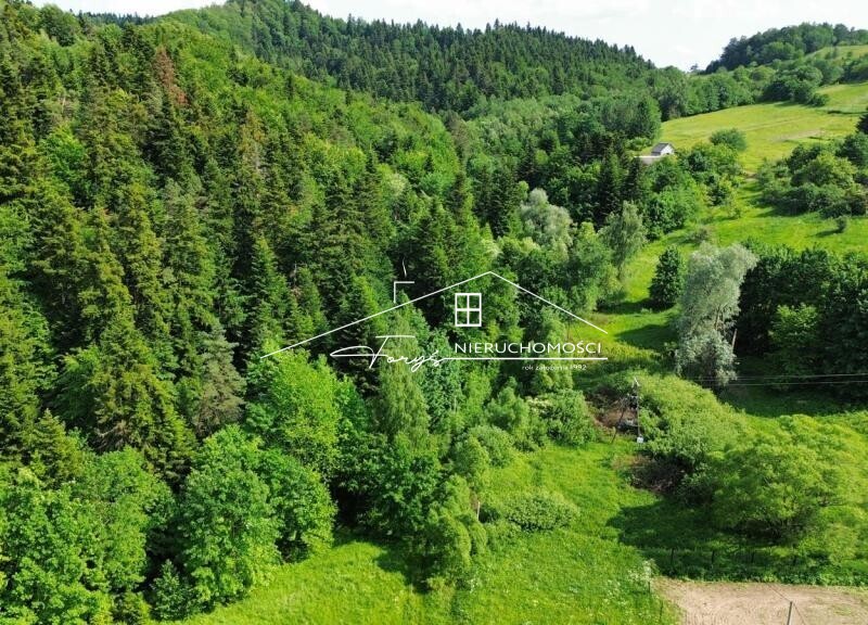 Działka 50 arów z warunkami zabudowy  Huta Brzuska, gmina Bircza