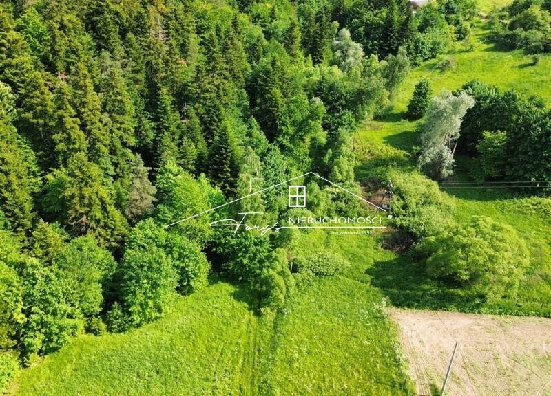 Działka 50 arów z warunkami zabudowy  Huta Brzuska, gmina Bircza