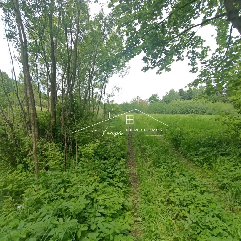 Działka 50 arów z warunkami zabudowy  Huta Brzuska, gmina Bircza