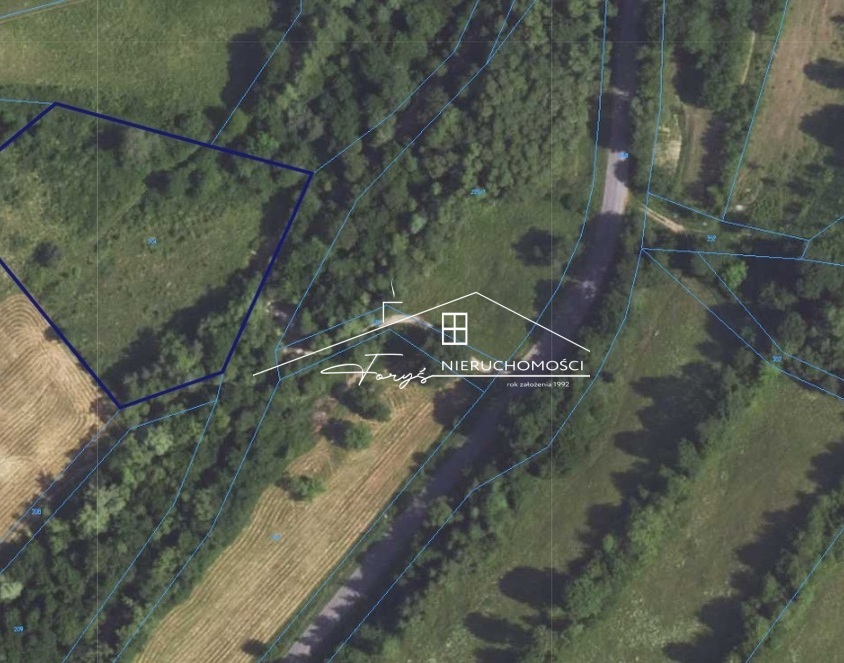 Działka rolno-budowlana 57 arów na sprzedaż  Makowa, gm. Fredropol