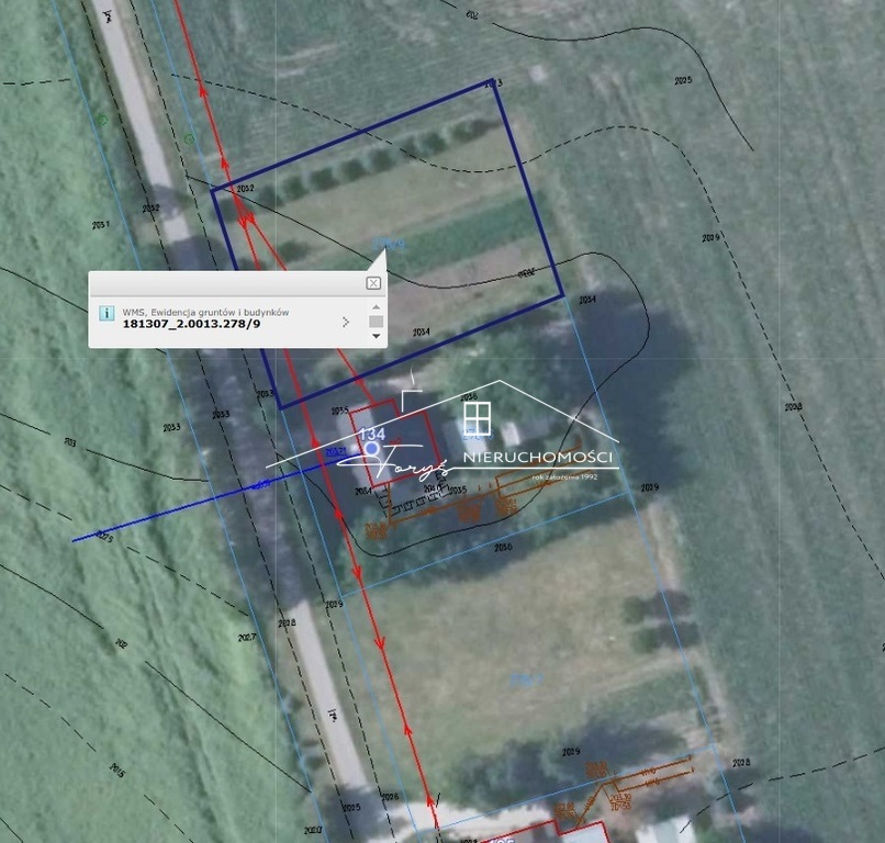 Działka 12,5ara z WZ pod zabudowę zagrodową  Zadąbrowie, gmina Orły