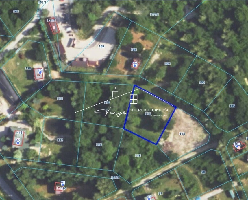 Zainwestuj w działkę budowlano-rekreacyjną 1092 m2 w Olchowcu.