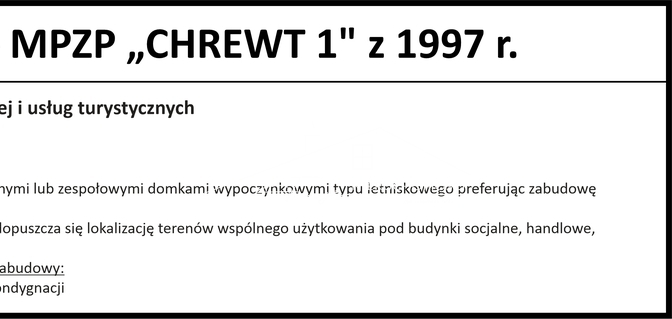 Regularny kształt działki ułatwia optymalne zaplanowanie zabudowy.
