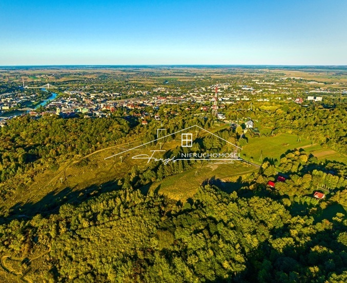 Działki inwestycyjne z MPZP w Przemyślu przy ul. Pasteura  2,43 ha z widokiem na miasto i Bieszczady