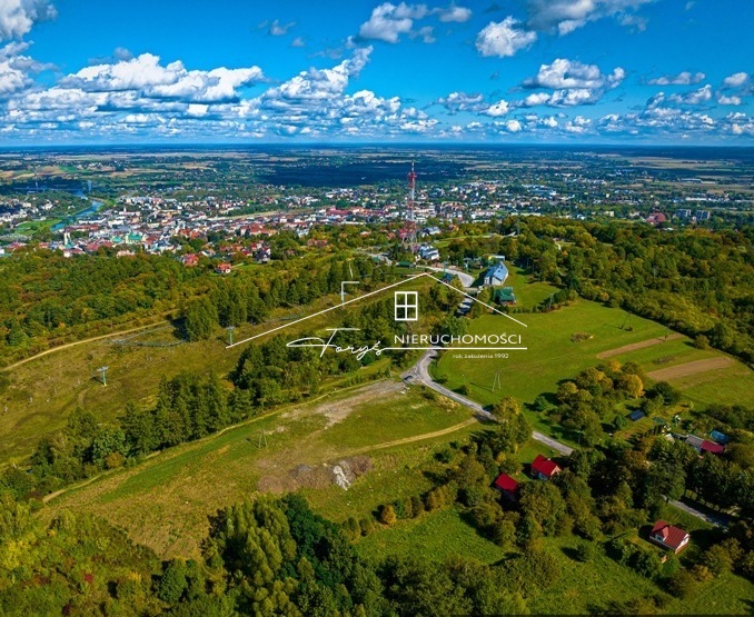Działki inwestycyjne z MPZP w Przemyślu przy ul. Pasteura  2,43 ha z widokiem na miasto i Bieszczady