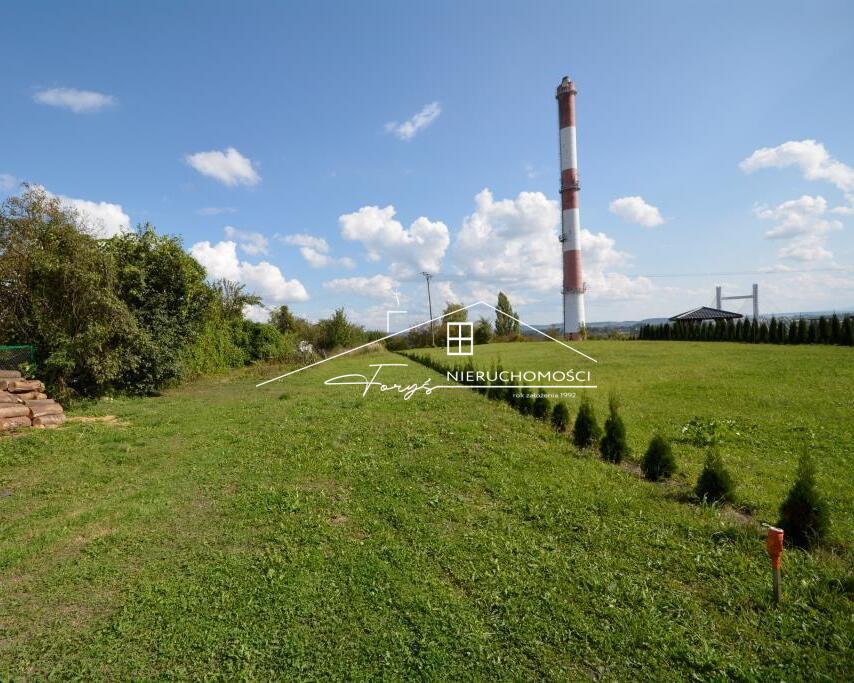 Działka budowlana 10,41 ar  Przemyśl, ul. Astronautów  Widok na panoramę miasta i obwodnicę