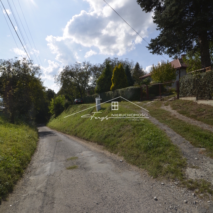 Działka budowlana 10,41 ar  Przemyśl, ul. Astronautów  Widok na panoramę miasta i obwodnicę