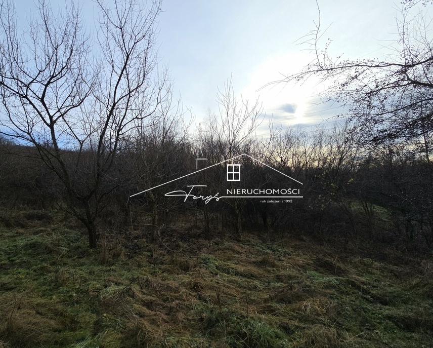 Regularny kształt 54 x 85 m ułatwia planowanie nowej zabudowy.