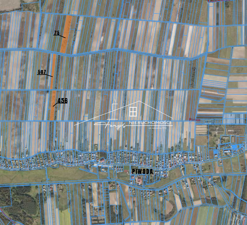 Na sprzedaż grunty rolne 2,6 ha  Piwoda, klasa IIIIVb