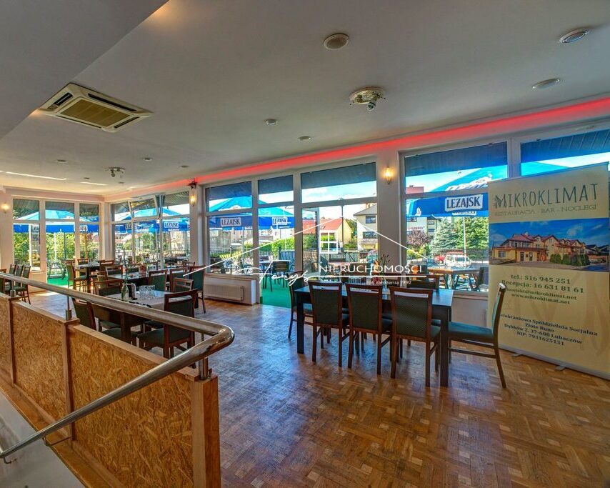 Na sprzedaż restauracja z hotelem w centrum Lubaczowa  doskonała inwestycja blisko granicy z Ukrainą