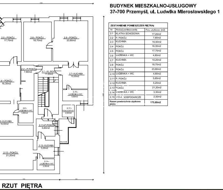 Kamienica 621m w centrum Przemyśla  po remoncie, idealna pod działalność i wynajem